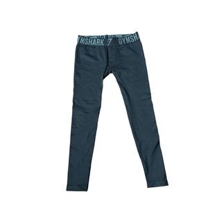 Nice NEW WITHOUT TAGS Gymshark black Flex Logo Contour Leggings size small